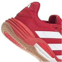 adidas halowe buty sportowe Stabil 16 2025 czerwone męskie